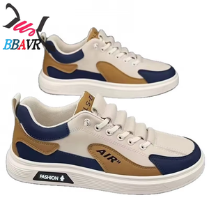Zapatillas Deportivas de Hombre con Suela Gruesa y Parte Superior de Microfibra Blanca, Estilo Otoñal, a la Moda, Casuales, que Aumentan la Estatura - Product Image 5