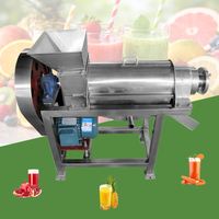 Fruit- en groentesapcentrifuge, spiraalpers voor granadilla, pitaya, citroen, bosbes, gember, fruitsapmachine