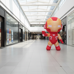 QIQU - Soplador Resistente a la Intemperie <span class=keywords><strong>de</strong></span> 13 Pies (4 Metros) con Tela Oxford 210D, para Eventos, Inflable Gigante <span class=keywords><strong>de</strong></span> Iron Man <span class=keywords><strong>de</strong></span> 4 Metros para Publicidad - Product Image 1