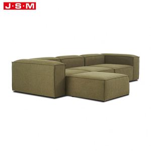 Sofá Moderno De Lujo A Bajo Precio Para Oficina O Sala De Estar Pequeña, Muebles De Espuma Y Tela - Product Image 4