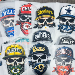 Personnalisation <span class=keywords><strong>Dallas</strong></span> Cowboys NFL nouveau design DTF autocollant presse à chaud autocollants transfert personnalisé transferts <span class=keywords><strong>de</strong></span> chaleur impression pour t-shirt - Product Image 2