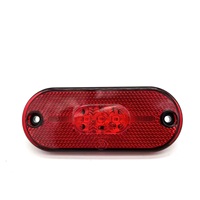 Feu de position latéral LED 10-30V, rouge, ambre, blanc, étanche IP67, durée de vie de 50 000 heures, pour camion, remorque, camping-car, accessoires automobiles
