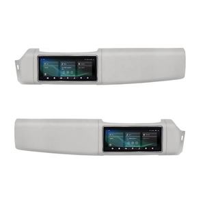 Autoradio Android 12 de 12,3 pouces pour Land Rover Range Rover Sport L494 2013 2014 2015 2016 Navigation GPS Lecteur multimédia Ivoire - Product Image 1