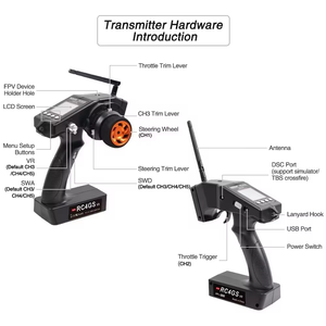 <span class=keywords><strong>R6FG</strong></span>/R7FG/R6F/R4FGM/R4F/R8EF/R8F Rc4gs V3 télécommande émetteur Radio 5 canaux avec récepteur gyroscopique <span class=keywords><strong>R6fg</strong></span> pour bateau de voiture Rc - Product Image 3