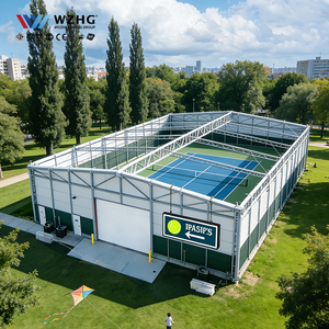 Estructura de Marco de Portal para Centro de Tenis Interior, Grado Industrial, Alta Resistencia al Viento, Sostenibilidad, Cumple con AS/NZS 1170, Viento de 121+ mph - Product Image 1