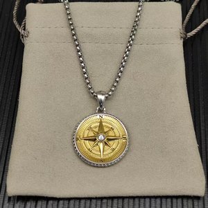 Collares con Colgante de Joyería <span class=keywords><strong>David</strong></span> de Alta Calidad <span class=keywords><strong>y</strong></span> Collar Retro de Piedra Hecho a Medida para Mujer, Regalo - Product Image 4