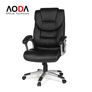 Silla de <span class=keywords><strong>oficina</strong></span> de cuero superventas de Sudáfrica, silla resistente con Base de aleación de aluminio para silla ergonómica grande y alta, Chaise Bureau - Product Image 1