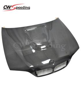 OEM STYLE CARBON FIBER HOOD BONNET for 2002-2005 BMW 3 SERIES E46 4DOOR - Product Image 2