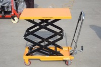 Nouvelle Chariot Élévateur Manuel Hydraulique Portable Charge 500kg 1t 2t, Plateforme Élévatrice Manuelle 1200x610x80mm Jiangsu