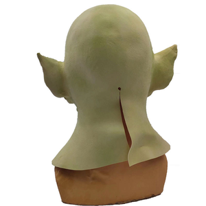 Máscaras de Halloween, Máscara de Demonio Verde Aterrador, Cubrecabezas de Látex, Accesorios de Maquillaje, Máscara Facial Terrificante - Product Image 6
