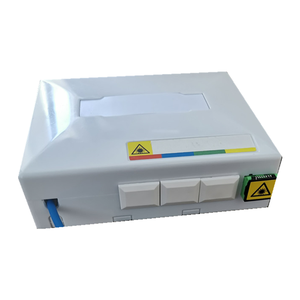 Boîtier de terminaison optique FTTH 4Core <span class=keywords><strong>Mini</strong></span> <span class=keywords><strong>PAU</strong></span> pour intérieur, 4 ports SC avec adaptateur obturateur SC, Rosettes optiques, Boîtier d'accès fibre - Product Image 6