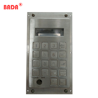 Clavier en acier inoxydable de type standard pour distributeur de carburant, vente chaude