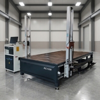 Machine de découpe automatique de blocs de mousse Rongchi à économie d'énergie, coupeuse verticale d'éponge à faible niveau sonore