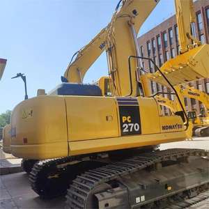 Excavadora Usada Komatsu pc270, Original de Japón, Maquinaria de Movimiento de Tierras de Segunda Mano, Excavadora de 27 Toneladas, Equipo de Excavación a Precio Económico en Venta - Product Image 4