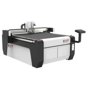 ZXT CNC Digital Automático Die Cuchillo oscilante KT Tablero Tarjeta DE BODA Cortador de papel Maquinaria de procesamiento