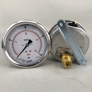 Manómetro de Acero Inoxidable 316SSL Fabricado en China, Y40, Diámetro de la Esfera 40-150 mm, 0-100 Mpa, Resistente a la Corrosión y a las Vibraciones, 1 Año de Garantía - Product Image 4