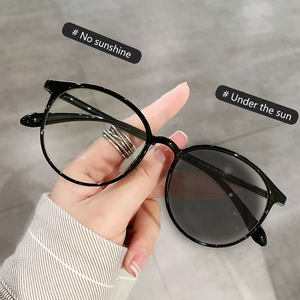 <span class=keywords><strong>Gafas</strong></span> Fotocromáticas Anti Luz Azul 2026, <span class=keywords><strong>Gafas</strong></span> <span class=keywords><strong>Redondas</strong></span> Anti-Luz Azul para Computadora, para Hombre y <span class=keywords><strong>Mujer</strong></span>, Lentes Ópticas - Product Image 4