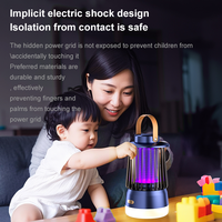 Lampe anti-moustiques LED électrique UV, lampe anti-moustiques, répulsif contre les insectes, certifié CE FCC RoHS, lumière UV électronique, tueur d'insectes