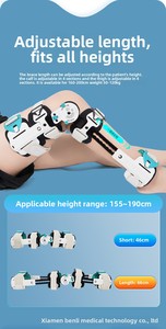Réhabilitation professionnelle immobilisateur réglable orthopédique genou stabilisateur orthèse articulée post-op orthèse coude genouillères - Product Image 5