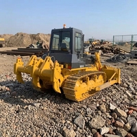 Bulldozer sur chenilles Shantui SD16 d'occasion à vendre, 17 tonnes, moteur Weichai WD10G178E25 de 120 kW (160 ch), lame inclinable droite de 4,5 m³