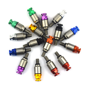 Válvula de Escape para Motocicleta M4 M5x0.8, Tornillo de Modificación de Amortiguador de Aluminio para Mejora y Reequipamiento - Product Image 1