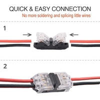 Connecteur rapide I2 pour câble d'alimentation FPC PCB 10A, sans soudure, sans dénudage, raccords rapides, connecteurs automatiques IP67, électrique