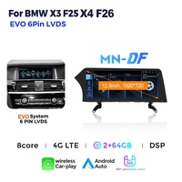 Navifly MN-DF 12,3-Zoll-Android-Autoradio-Player 8-Kern 1920*720 automatische Unterstützung FM DSP RDS TMPS DVR OBD SWC für BMW X3 F25 X4 F26