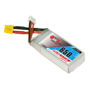 Batterie LiPo FPV GNB GAONENG 650mAh 2S 7.4V 80C avec connecteur XT30 pour moteurs brushless de 90mm à 130mm, course FPV Torrent 110 Q - Product Image 1
