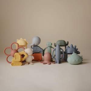 Hochet de dentition en silicone souple 100% pour bébé - Product Image 2