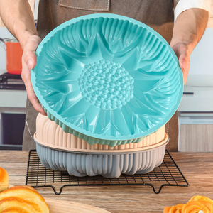 Moldes de Silicona Antiadherentes con Forma de Flor para Pasteles, Moldes para Hornear Pasteles, Utensilios de Reposterí<span class=keywords><strong>a</strong></span> Perfectos para Pasteles, Gelatina, Pan, Gelatinas - Product Image 6