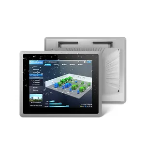 Phoenix terminal 12V embedded / VESA mount 10.4 12.1 15 inch capacitive touchscreen industrial grade pc