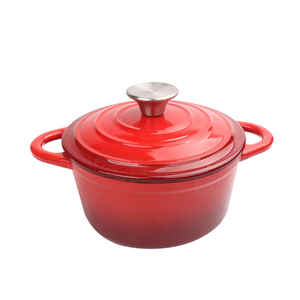 Casseroles en fonte émaillé antiadhésives, avec revêtement de protection de l'environnement, jouet pour cuisine, bol en fruits de mer, 1 pièce - Product Image 6