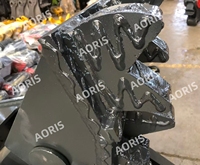 Concasseur hydraulique de béton AORIS à forte force de mastication, broyeur de démolition pour excavatrice de 9 à 16 tonnes