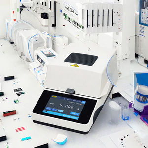 Yeni varış JUANJUAN BS001 halojen kızılötesi tahıl nem analiz cihazı makine laboratuvar tarım kullanımı 110g/10mg dijital ekran 0.1% - Product Image 3