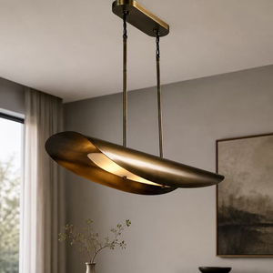 Factory Custom Iron Glass Pendant <b>Light</b> Modern LED <b>Dining</b> Room Chandelier Luxury Decorative Hanging Lamp for Hotel Restaurant - Product Image 1
