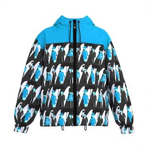 Chaquetas Cortavientos Personalizadas con Cierre para Hombre y Mujer, Diseño Sólido, Tela de Lana, Protección UV, Estilo Urbano, Invierno - Product Image 1