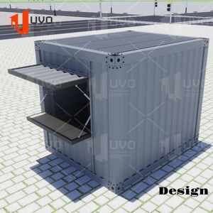 Canada tùy chỉnh prefab container cửa hàng thức ăn nhanh cà phê cửa hàng Modular Pop Up bán lẻ <span class=keywords><strong>kiosk</strong></span> di động nhà hàng - Product Image 3