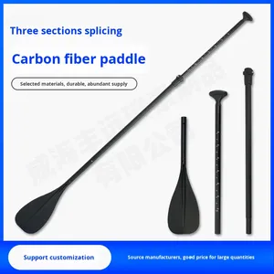 Pagaia in Fibra di Carbonio Portatile, Staccabile e Regolabile in Tre Sezioni per Surf, Gommone, Kayak Universale e Barca Gonfiabile - Product Image 2