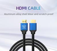 SIPU HDTV-Kabel zum Fabrikpreis, 3D 4K, 1,5m 3m 5m 10m 15m 20m, Gold-Blau, Lagerbestand, HDTV-Kabel für High-Definition-Fernseher