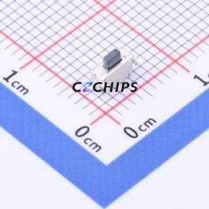 TC-2401B-3.5-160G Tactile Switch SMD Switch Single Pole Single Throw Rectangle Button 1.6N Horizontal Mount - Product Image 1