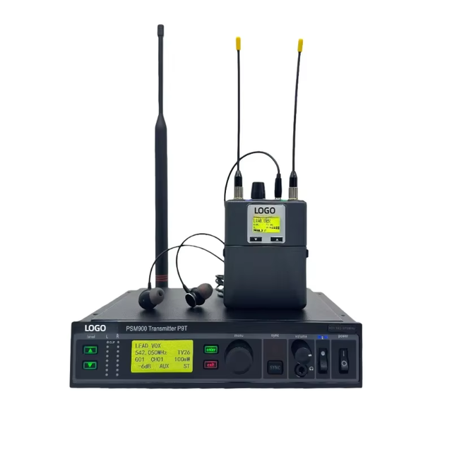 Professional PSM900 Wireless in Ear Monitor System UHF 542 to 578MHz Stable Signal IEM Monitoring System for Church Live Stage