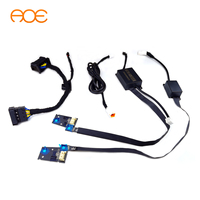 Adaptateur de phare Angel Eyes RGBW DRL, panneau lumineux, 8000 lumens, pour F80 F82 F32 F33 F36 (retirer le phare du pare-chocs requis)