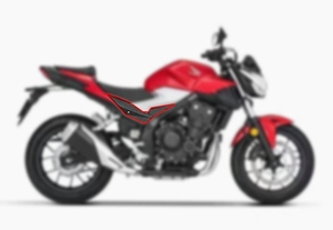 อุปกรณ์เสริมรถจักรยานยนต์ซ้ายขวาที่นั่งด้านข้างกรอบแผงสําหรับ Honda CB400F CBR400R CBR500R <span class=keywords><strong>CBR</strong></span> <span class=keywords><strong>500R</strong></span> - Product Image 5