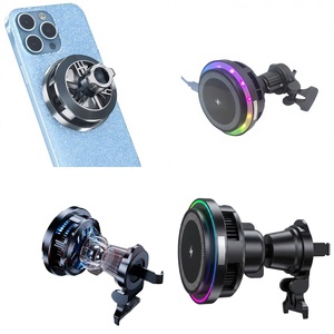 <span class=keywords><strong>TEC</strong></span>-Gekühltes Magnetisches Auto-Handy-Ladegerät für Kabelloses Laden im Fahrzeug Halbleiter-Lüfter-Kühlpad Intelligenter Temperatursensor - Product Image 1