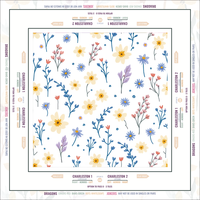 Tapis de Mahjong de Luxe Américain, Motif Exquis Feuilles Végétales, Pliable, Écologique, Imperméable, Résistant à l'Usure, Verrouillage de Précision, Personnalisé