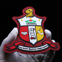 Patch thermocollant personnalisé en PVC, patch en caoutchouc, étiquettes 3D en silicone pour vêtements, lavables, avec logo pour vêtements