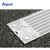 Plaque B134S B158L B158S B205L B205S pour échangeur de chaleur à plaques APV, pièces de rechange en acier biphasé Hastelloy pour la pasteurisation du lait