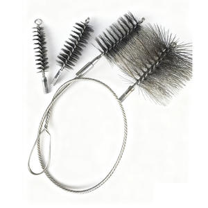 Brosse pour <span class=keywords><strong>cheminée</strong></span> de chaudière, brosse en fil d'acier, brosse en acier inoxydable, brosse pour trous intérieurs, ébavurage, polissage, meulage, exporté vers l'Europe - Product Image 5