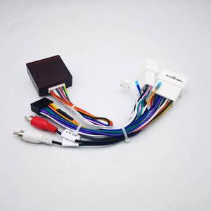Xe 16pin đài phát thanh Dây nịt dây điện CANBUS hộp cho Mitsubishi Outlander PAJERO (2006-2013) stereo dây aftermarket Android <span class=keywords><strong>Adapter</strong></span> - Product Image 1