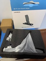 Pedal de Embrague MOZA SR-P Lite, Controlador de Juego con Cable, Diseño Ecológico de Acero Inoxidable para Juegos Móviles, Compatible con IOS y Android